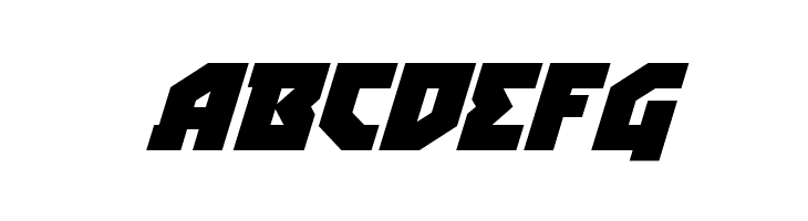 Arctic Guardian Super-Italic  Free Fonts Download