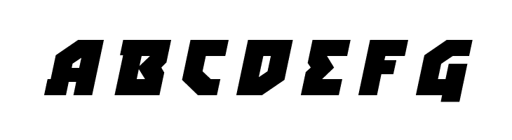 Arctic Guardian Title Italic  Free Fonts Download