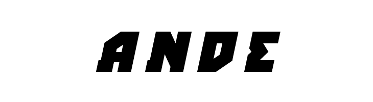 Arctic Guardian Title Italic  Free Fonts Download