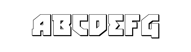 Arctic Guardian 3D  Free Fonts Download