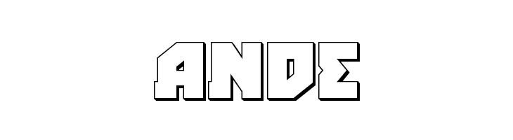 Arctic Guardian 3D  Free Fonts Download