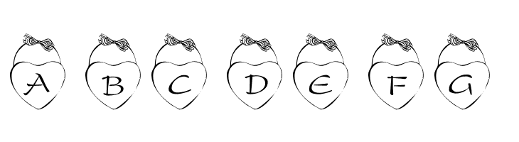 101! Hang Your Heart  Free Fonts Download