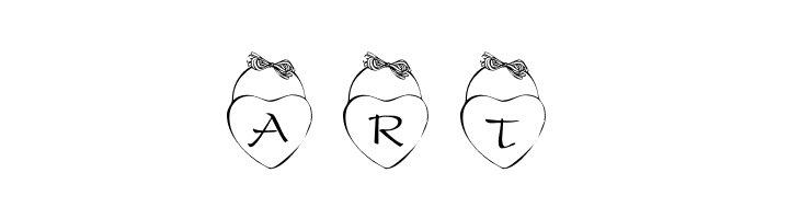 101! Hang Your Heart  Free Fonts Download