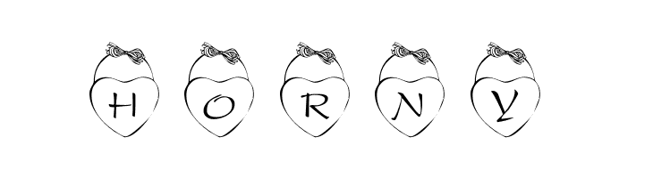 101! Hang Your Heart  Free Fonts Download