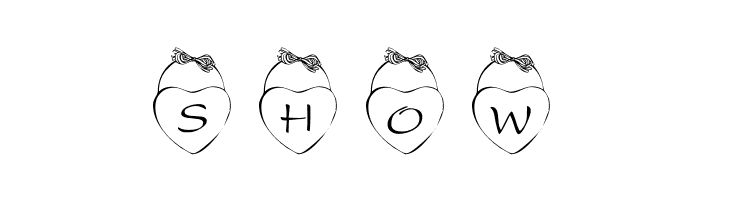 101! Hang Your Heart  Free Fonts Download