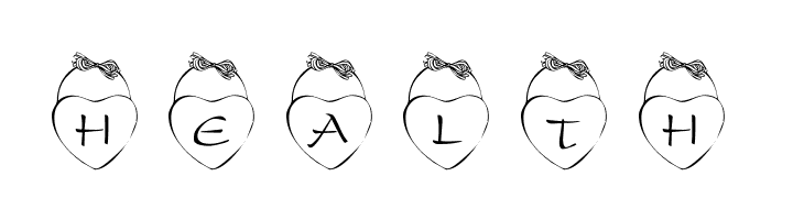 101! Hang Your Heart  Free Fonts Download