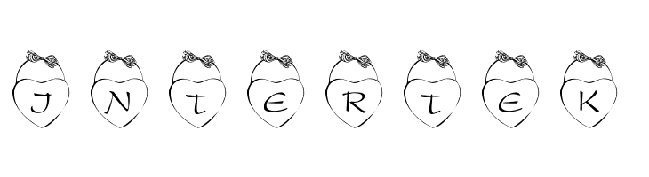 101! Hang Your Heart  Free Fonts Download