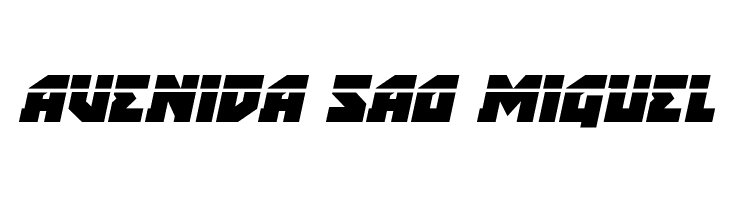 Arctic Guardian Laser Italic  Free Fonts Download