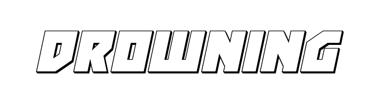 Arctic Guardian 3D Italic  Free Fonts Download