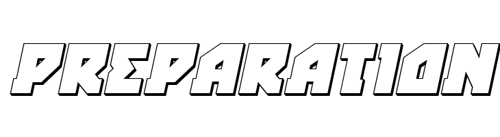 Arctic Guardian 3D Italic  Free Fonts Download