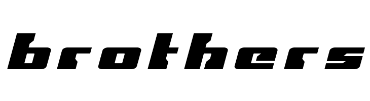 Big Blue Bug Title Italic  Free Fonts Download