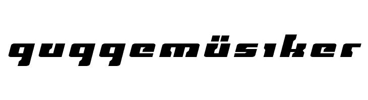 Big Blue Bug Title Italic  Free Fonts Download