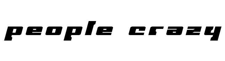 Big Blue Bug Title Italic  Free Fonts Download