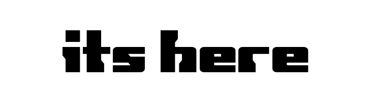 Big Blue Bug Condensed  Free Fonts Download