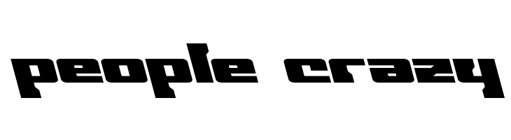 Big Blue Bug Leftalic  Free Fonts Download