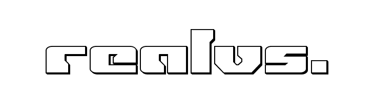 Big Blue Bug 3D  Free Fonts Download