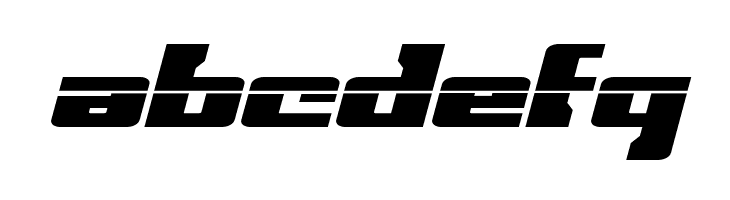 Big Blue Bug Laser Italic  Free Fonts Download