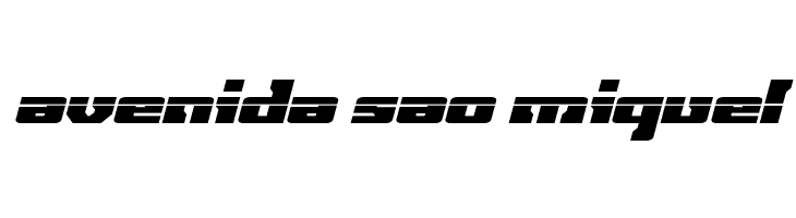 Big Blue Bug Laser Italic  Free Fonts Download