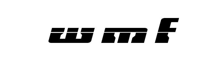 Big Blue Bug Laser Italic  Free Fonts Download