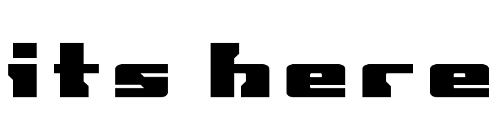 Big Blue Bug Title  Free Fonts Download