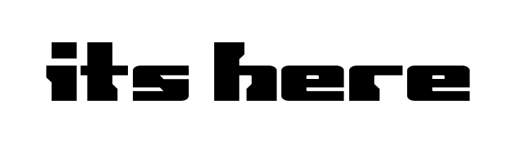 Big Blue Bug  Free Fonts Download