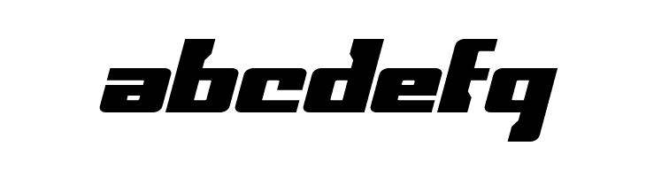 Big Blue Bug Condensed Italic  Free Fonts Download