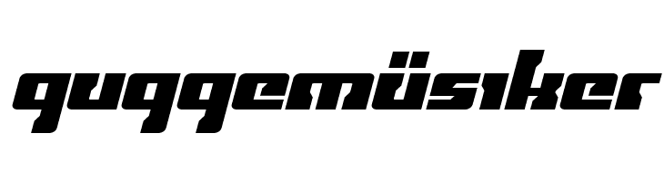 Big Blue Bug Condensed Italic  Free Fonts Download