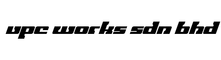 Big Blue Bug Super-Italic  Free Fonts Download