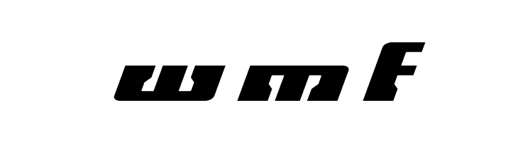 Big Blue Bug Super-Italic  Free Fonts Download