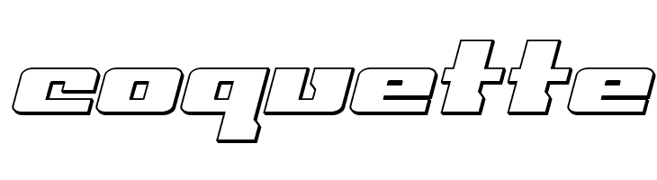 Big Blue Bug 3D Italic  Free Fonts Download