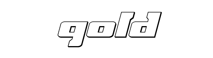 Big Blue Bug 3D Italic  Free Fonts Download