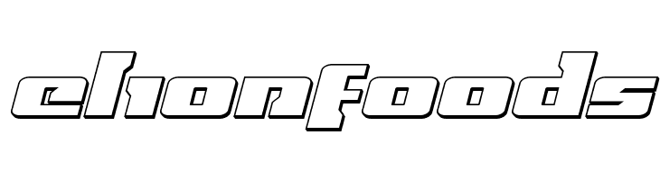 Big Blue Bug 3D Italic  Free Fonts Download