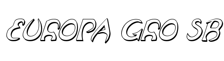 Oubliette 3D Italic  Free Fonts Download