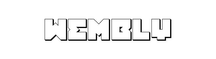 Dark Hornet 3D  Free Fonts Download