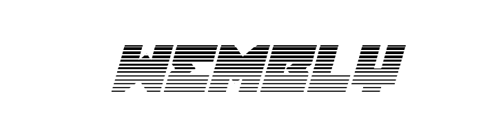 Dark Hornet Gradient 2 Italic  Free Fonts Download