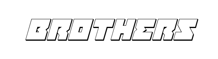 Dark Hornet 3D Italic  Free Fonts Download