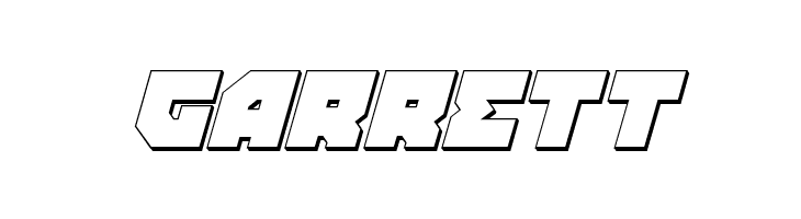 Dark Hornet 3D Italic  Free Fonts Download