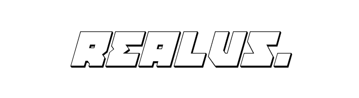 Dark Hornet 3D Italic  Free Fonts Download