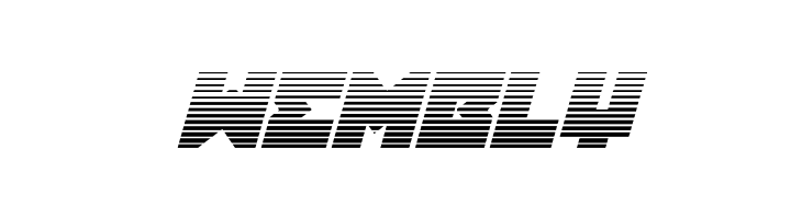 Dark Hornet Gradient Italic  Free Fonts Download