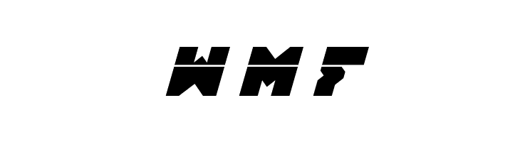 Dark Hornet Laser Italic  Free Fonts Download