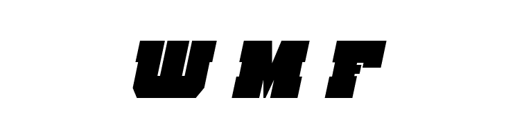 Kittrick Condensed Italic  Free Fonts Download