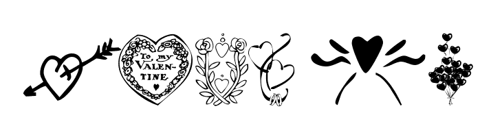 KR With Heart  Free Fonts Download