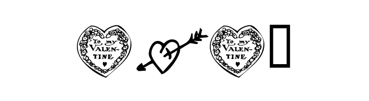 KR With Heart  Free Fonts Download