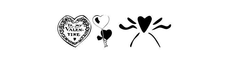 KR With Heart  Free Fonts Download