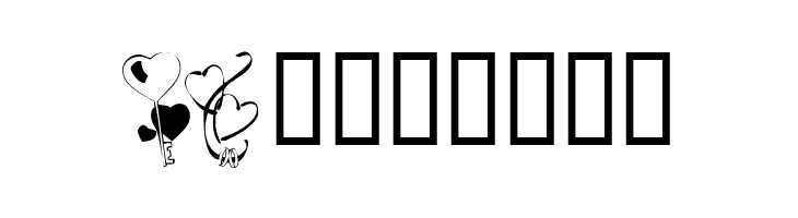 KR With Heart  Free Fonts Download