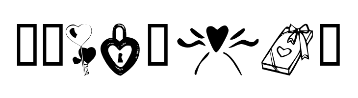 KR With Heart  Free Fonts Download