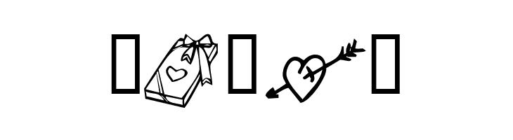 KR With Heart  Free Fonts Download