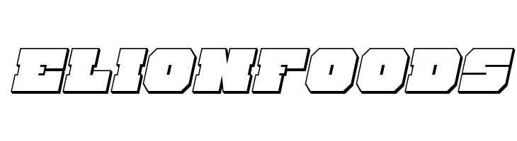 Kittrick 3D Italic  Free Fonts Download