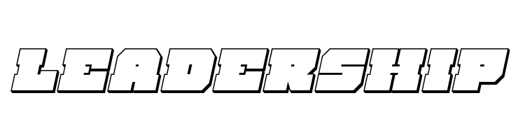 Kittrick 3D Italic  Free Fonts Download