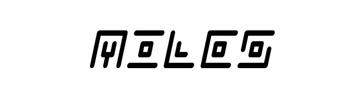 Neon Circuit Condensed Italic  Free Fonts Download